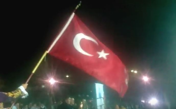 Η τουρκική σημαία στο Μοριά