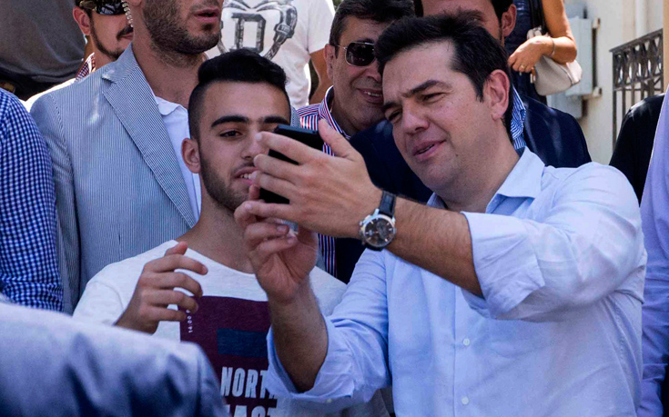 tsipras - selfie