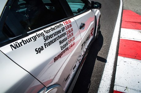 Honda Civic Type R sets new benchmark time at Hungaroring with Honda’s WTCC driver Norbert Michelisz