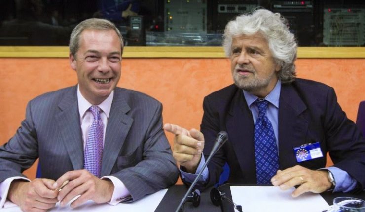 ΕΥΡΩ-ΣΟΚ ΑΠΟ ΙΤΑΛΙΑ: Πρώτος ο Μπέπε Γκρίλο, δεύτερος ο Ρέντσι