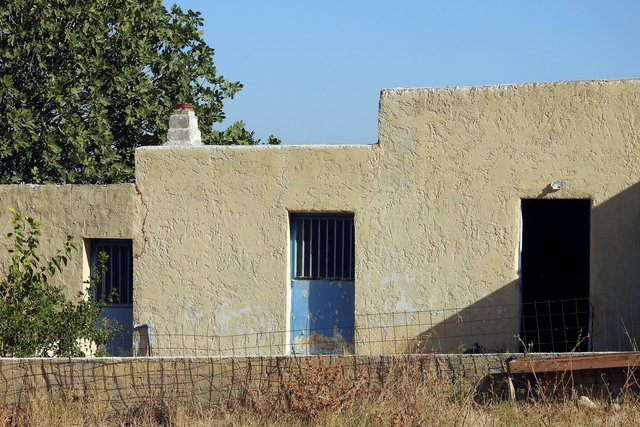 The farmhouse of the grandparents of Ben Needham, a 21 month old British toddler who went missing in 1991, on the island of Kos, Greece, September 28, 2016. REUTERS/Vassilis Triandafyllou