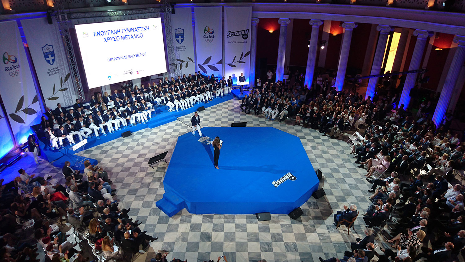 Αποτέλεσμα εικόνας για Η ΕΟΕ και ο ΠτΔ τίμησαν τους Ολυμπιονίκες του Ρίο