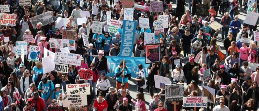 USA WOMAN'S MARCH