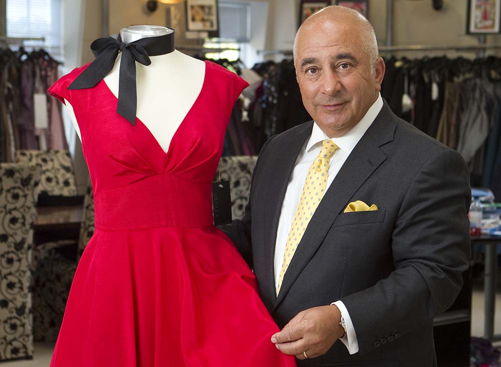 Hal0025337 . Daily Telegraph Business Achilleas Constantinou, CEO of Couture fashion label Ariella, based in north London London 3 September 2010