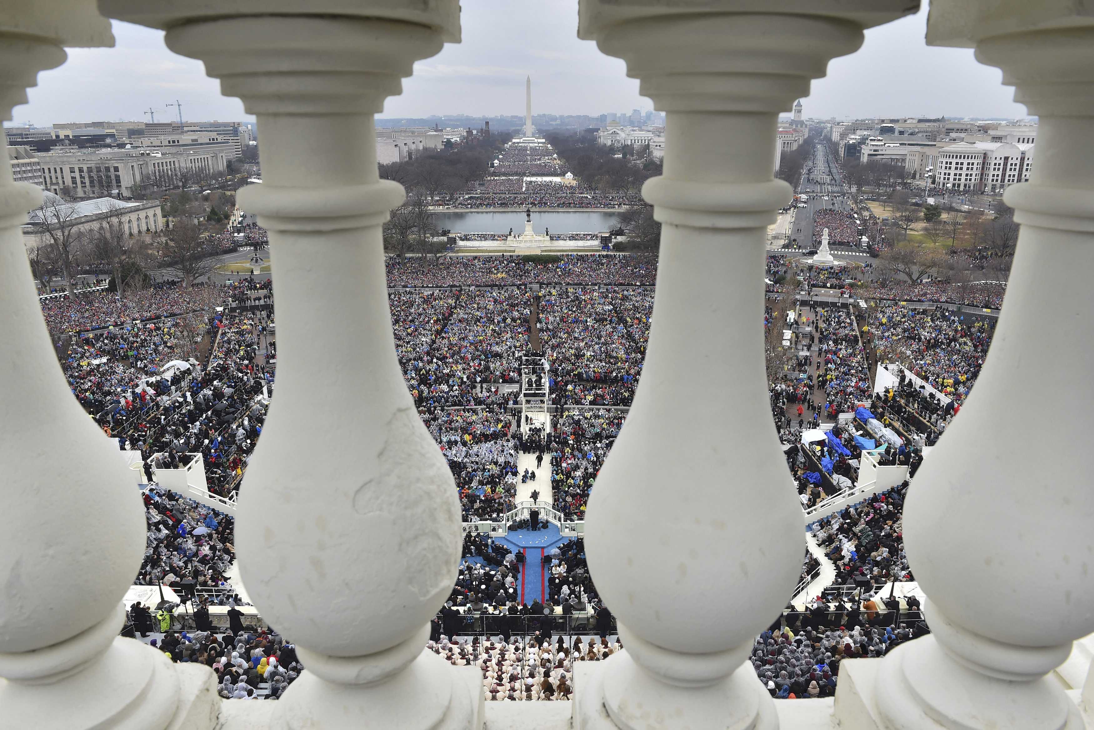 President Donald Trump delivers his inaugural address at the U.S. Capitol in Washington, D.C., January 20, 2017. REUTERS/Ricky Carioti/Pool