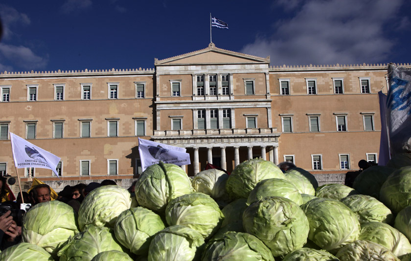 ΑΘΗΝΑ - ΠΑΝΕΛΛΑΔΙΚΟ ΣΥΛΛΑΛΗΤΗΡΙΟ ΑΓΡΟΤΩΝ(EUROKINISSI/ΓΙΑΝΝΗΣ ΠΑΝΑΓΟΠΟΥΛΟΣ)