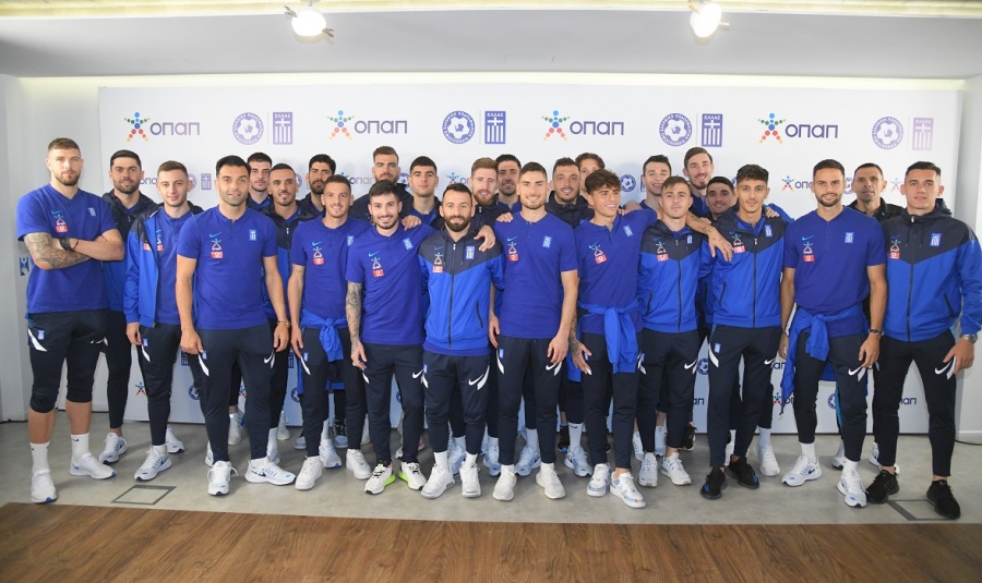 Οι παίκτες της Εθνικής Ομάδας Ποδοσφαίρου