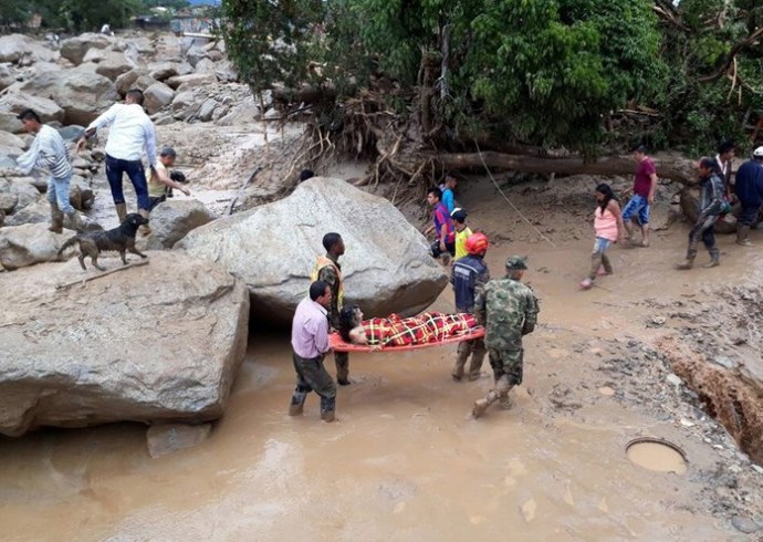 COLOMBIA ACCIDENT MUDSLIDE