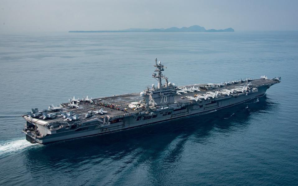 αμερικανικό αεροπλανοφόρο USS Carl Vinson