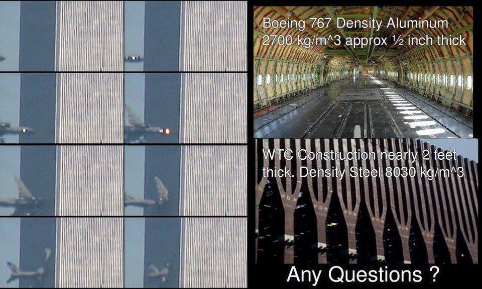 Photo 5 - Flight 175 impact flash on WTC 2