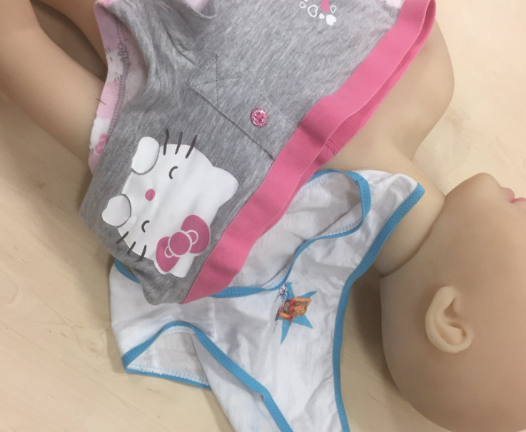 Children's underwear bought for a lifelike child sex doll imported from China by David Turner is seen in an image handed out by the National Crime Agency after he was convicted of importing it in what police said was a landmark case in the fight against a new form of sex crime against children, in Britain July 31, 2017. National Crime Agency handout via REUTERS    THIS IMAGE HAS BEEN SUPPLIED BY A THIRD PARTY. IT IS DISTRIBUTED, EXACTLY AS RECEIVED BY REUTERS, AS A SERVICE TO CLIENTS   FOR EDITORIAL USE ONLY. NO RESALES. NO ARCHIVES