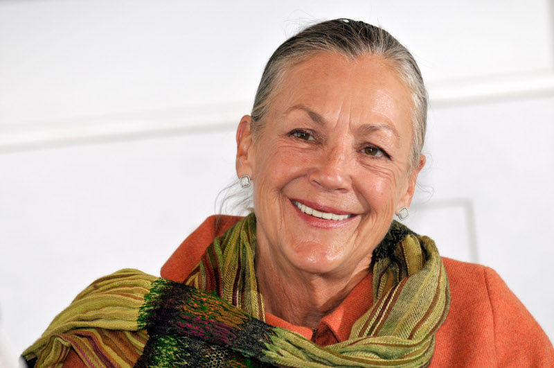 Alice Walton, heiress to the Wal-Mart Stores Inc fortune, listens during an interview at the Crystal Bridges Museum of American Art in Bentonville, AR, Monday, Oct. 24, 2011. (AP Photo/April L. Brown)