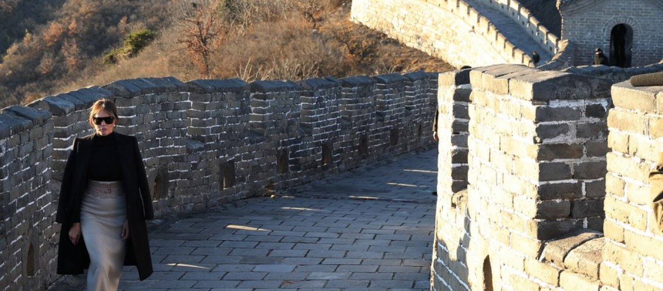 μελανια σινικο τειχος