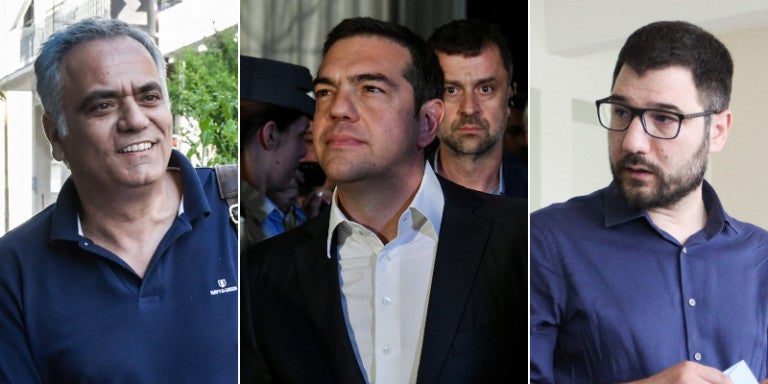 syriza-skourletis-tsipras-iliopoulos-2019-07-12