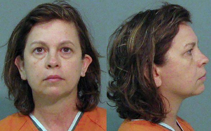 This Aug. 31, 2018, booking photo provided by the York County Sheriff's Office, in South Carolina, shows Lana Sue Clayton. Clayton pleaded guilty, Thursday, Jan. 16, 2020, to fatally poisoning her husband by putting eyedrops into his water for days. She was sentenced to 25 years in prison. (York County Sheriff's Office via AP)