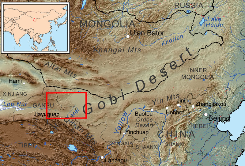 Badain_Jaran_Desert_Location_Map