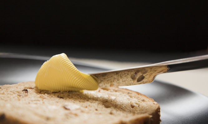 Brown Granary Bread and Butter