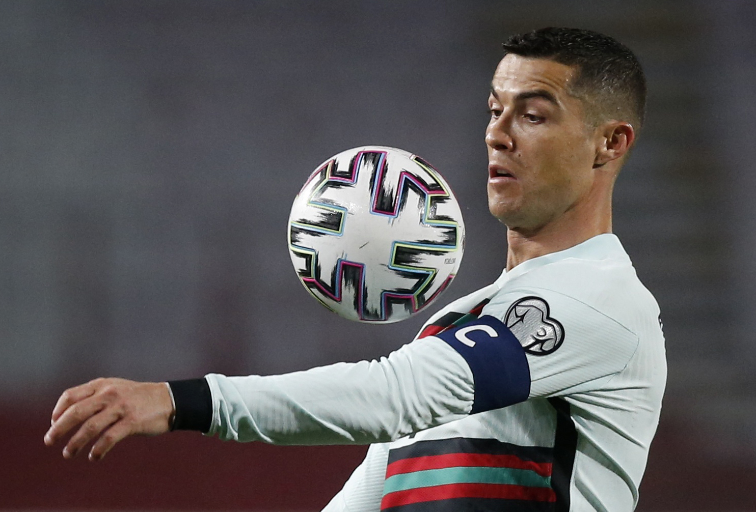 Soccer Football - World Cup Qualifiers Europe - Group A - Serbia v Portugal - Rajko Mitic Stadium, Belgrade, Serbia - March 27, 2021 Portugal's Cristiano Ronaldo in action REUTERS/Novak Djurovic