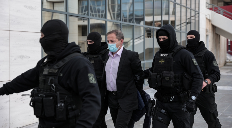 Δίκη του σκηνοθέτη και ηθοποιού Δημήτρη Λιγνάδη για το αδίκημα του βιασμού κατά συρροή, Παρασκευή 18 Μαρτίου 2022.
(ΒΑΣΙΛΗΣ ΡΕΜΠΑΠΗΣ/EUROKINISSI)