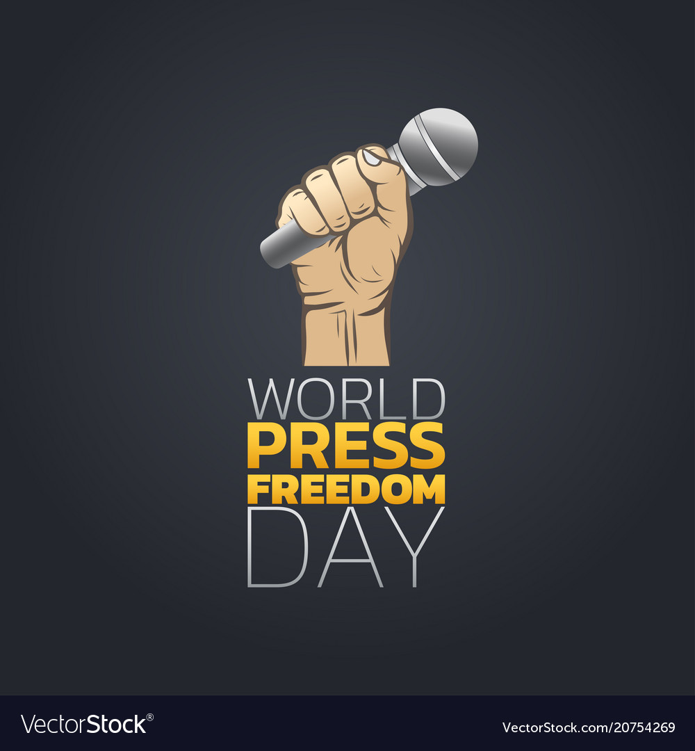 World Press Freedom Day, Vector Illustration.