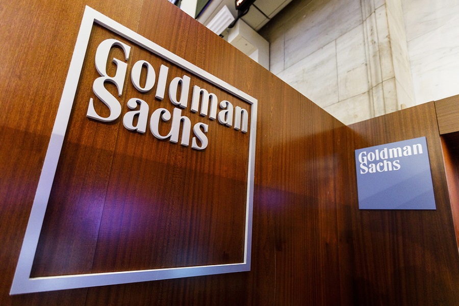 epa07508160 (FILE) - A view of the Goldman Sachs desk at the New York Stock Exchange in New York, New York, USA, 18 January 2019 (reissued 15 April 2019). Goldman Sachs on 15 April 2019 reported their 1st quarter 2019 results, saying their quarterly profit dropped 20 per cent.  EPA/JUSTIN LANE