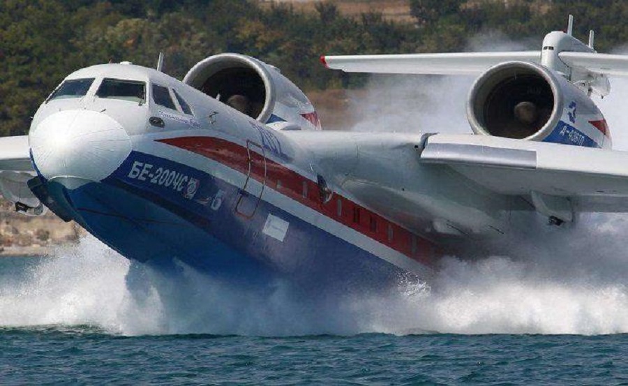 Πύρινο μέτωπο στη Ρόδο: Με το ρωσικό Beriev τα πράγματα θα ήταν ...