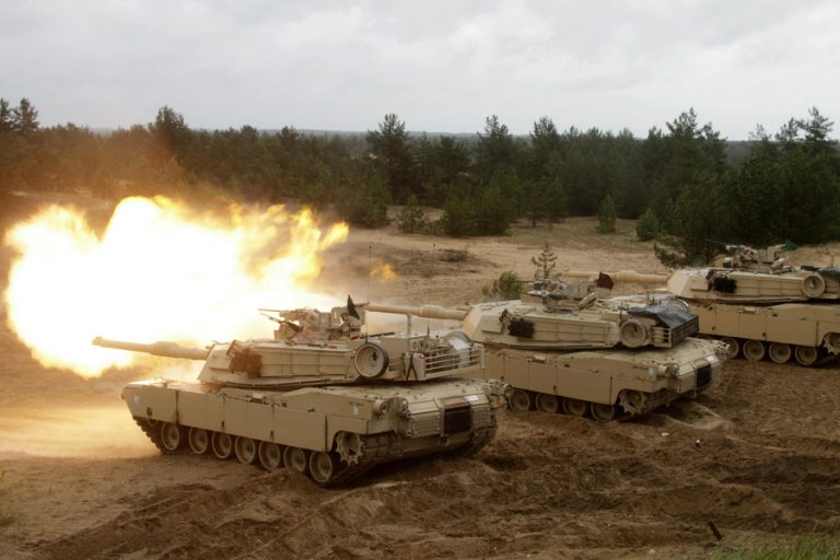 Abrams-tanks